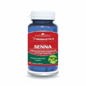 Senna 60 capsule vegetale, Herbagetica