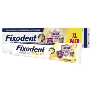 Fixodent Pro Ultimate Cremă adezivă pentru proteze totale și parțiale Gust neutru 57ml
