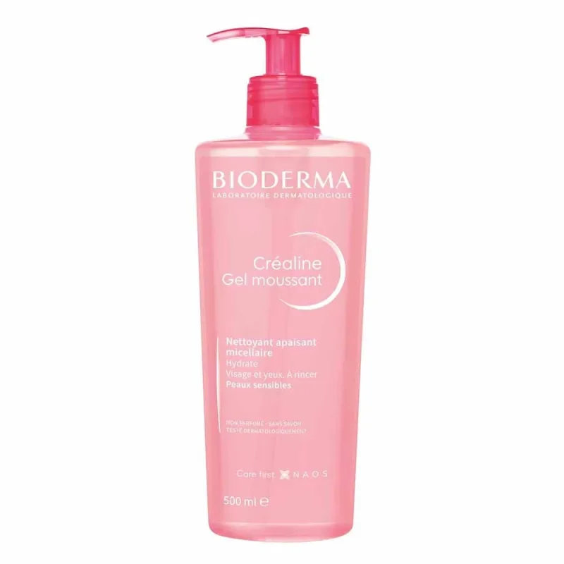 Bioderma Crealine Micellar Cleansing Gel Soothing Sensitive Skin Față și ochi — preț și oferte