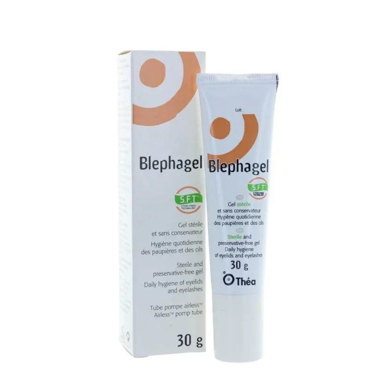 Thea Gel steril pentru igiena pleoapelor și genelor Blephagel Sft Technology 30g — preț și oferte