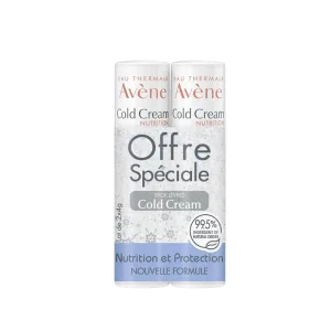 Balsam de buze cu cremă rece Avène 2x4g