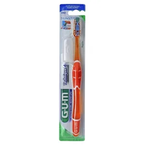 Tehnica gingiilor + periuță de dinți obișnuită medie 492