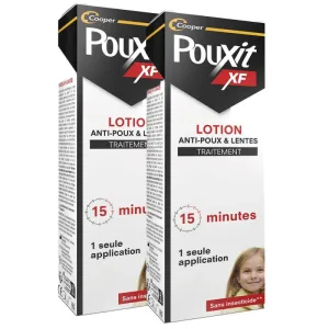 Pouxit XF Loțiune împotriva păduchilor și a niturilor 2x100ml