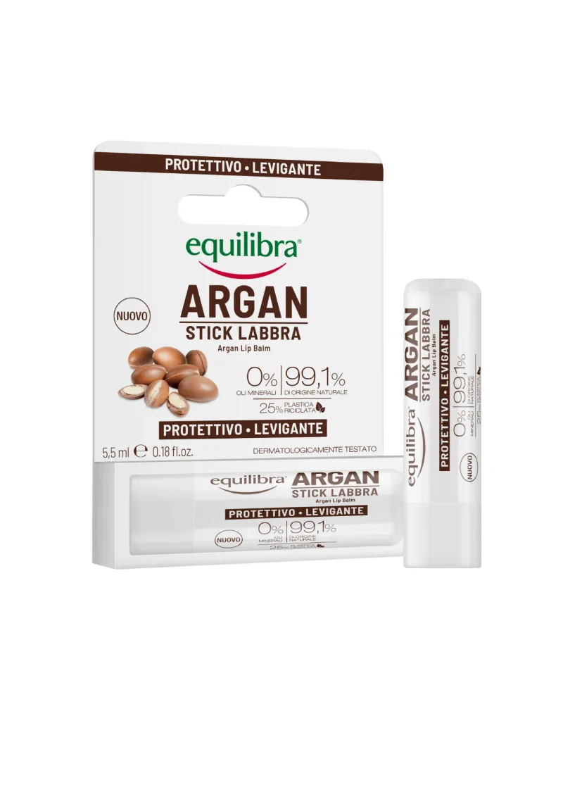 Equilibra, Balsam de buze cu argan, 5,5 ml — preț și oferte