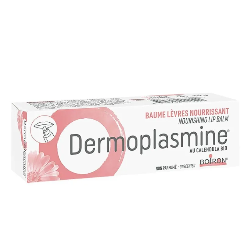 Boiron Dermoplasmine Calendula Balsam de buze Reparator și hrănitor 10g — preț și oferte