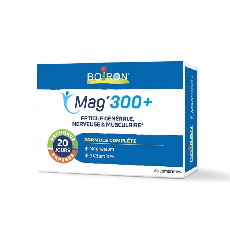 Boiron Complemente Magneziu 300+ 160 Tablete 80 Comprimes — preț și oferte