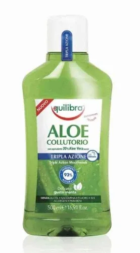 Equilibra, apă de gură, triplă acțiune, 500 ml — preț și oferte