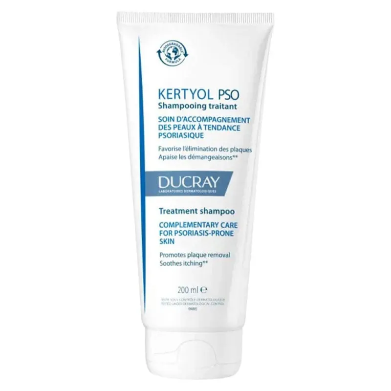 Ducray Kertyol P.S.O Șampon pentru tratarea pielii psoriazice 200ml — preț și oferte