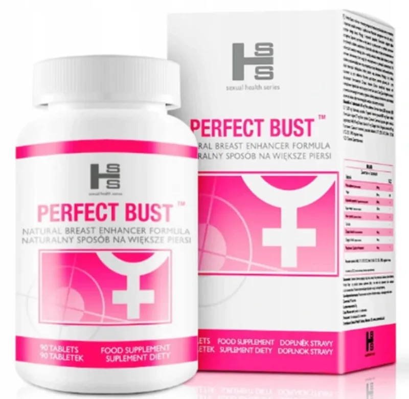 Sexual Health Series Perfect Bust supliment alimentar pentru îmbunătățirea naturală a bustului, 90 capsule — preț și oferte