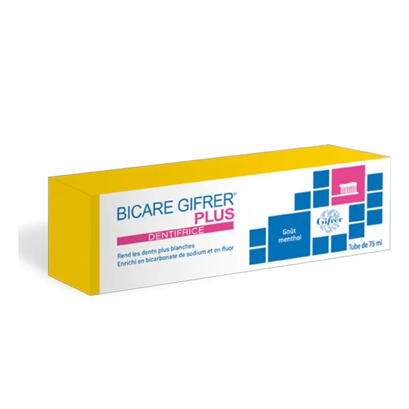 Gifrer Bicare Bicarbonat pastă de dinți de albire 75ml — preț și oferte