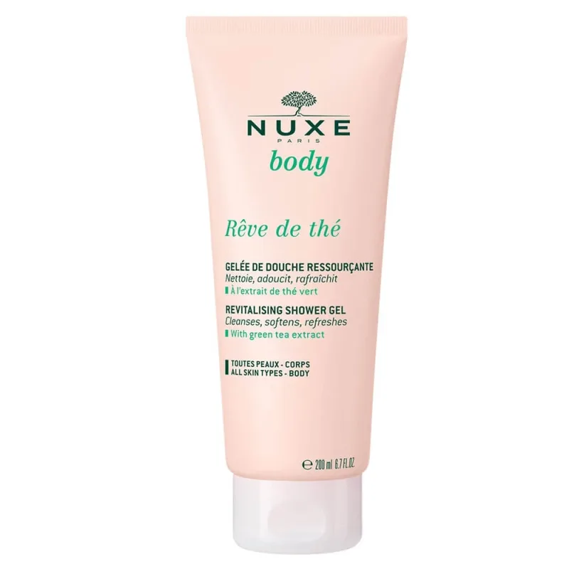 Nuxe Body Rêve de thé® Gel de duș regenerant 200ml — preț și oferte