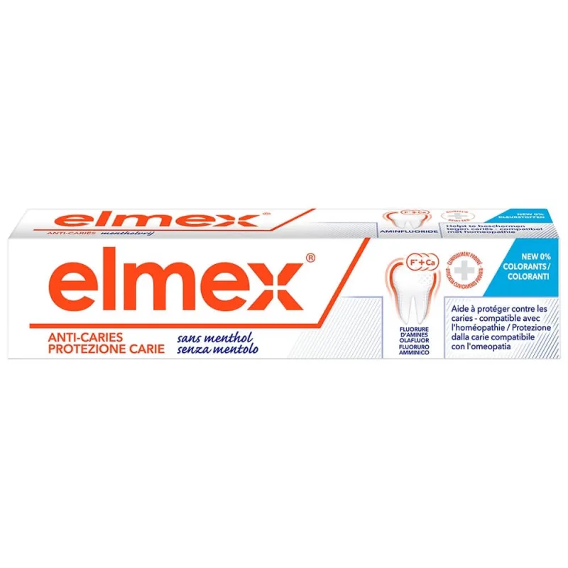 Elmex Pastă de dinți homeopatică fără mentol 75ml — preț și oferte