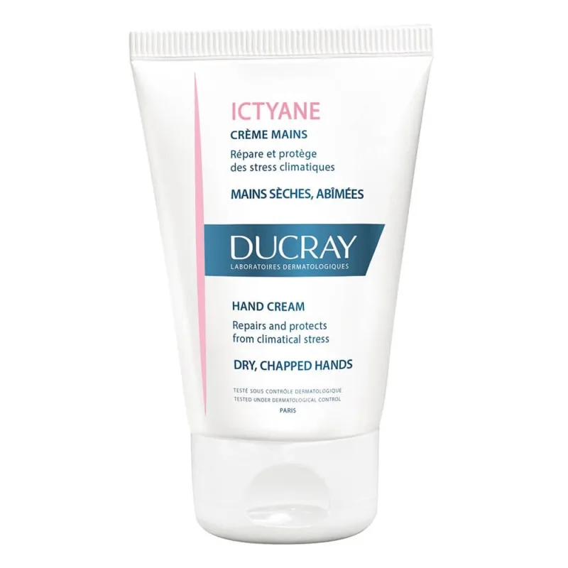 Ducray Ictyane Cremă pentru mâini uscate și deteriorate 50ml — preț și oferte