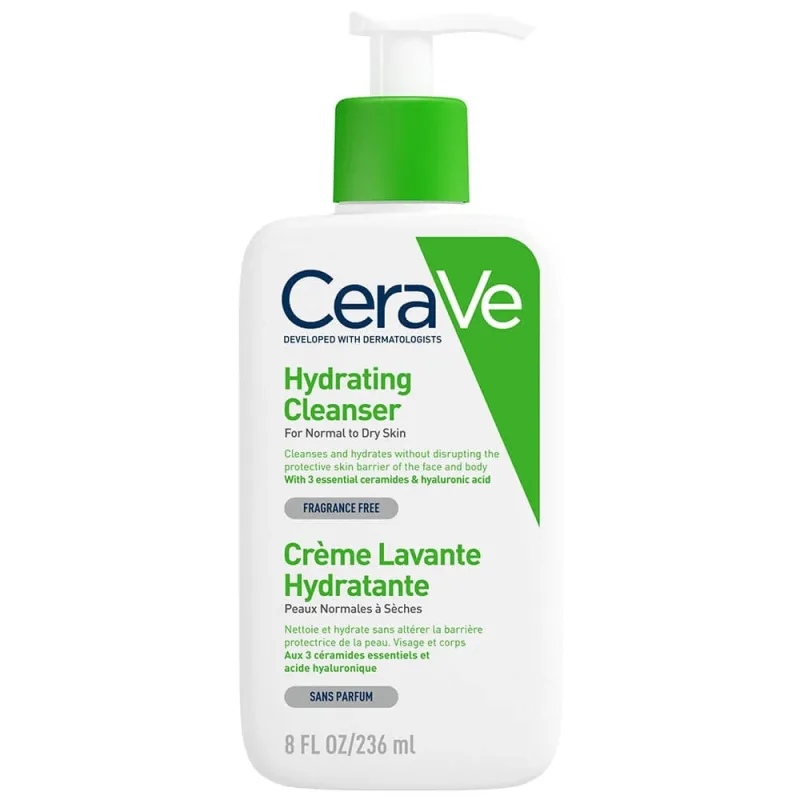 Cerave Body Cleanser Spălare hidratantă pentru față și corp pentru piele normală până la uscată 236ml — preț și oferte