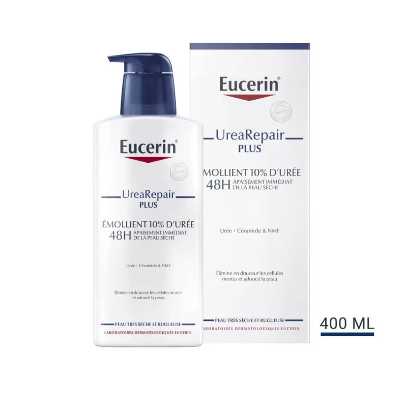 Eucerin UreaRepair Plus Emolient 10% Uree Piele uscată 400 ml — preț și oferte