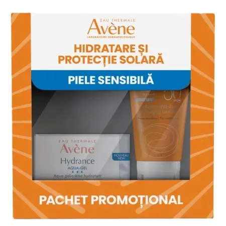 Pachet Avene Hydrance Aqua 50 ml + Crema Anti-age SPF50+ 50 ml – Hidratare si protectie zilnica EauThermale Avene — preț și oferte