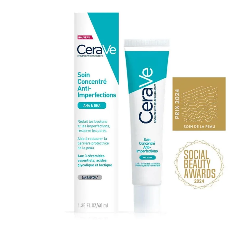 Cerave Face Concentrate Anti-Imperfection Concentrate Piele cu imperfecțiuni și predispusă la acnee 40ml — preț și oferte