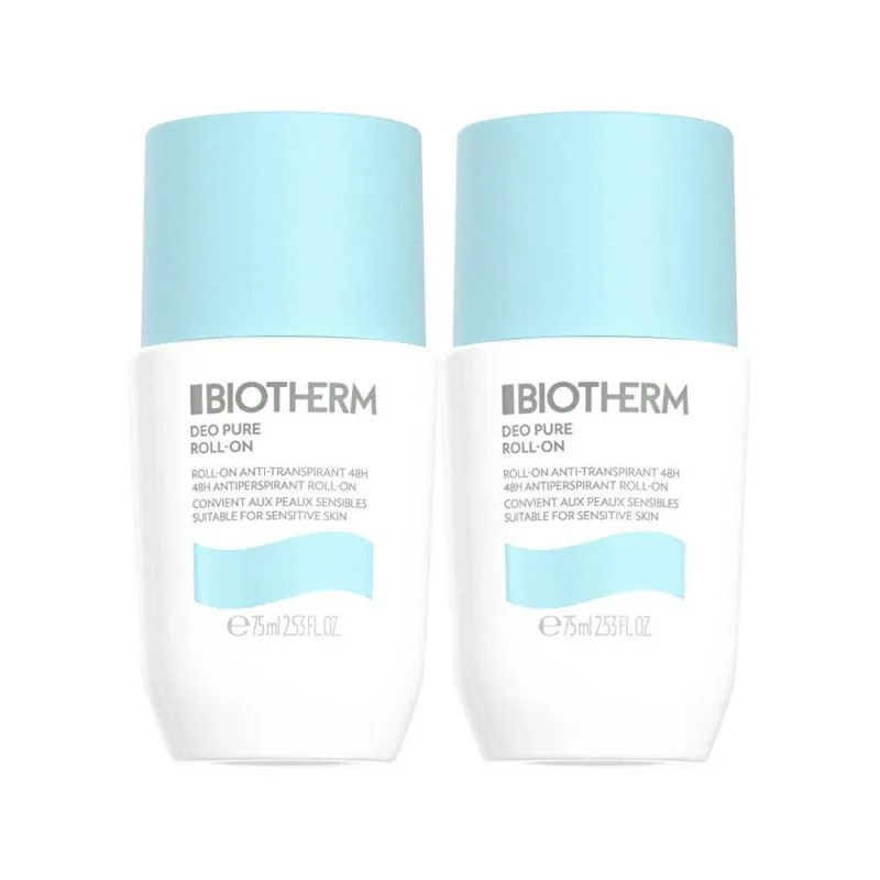 Biotherm Deo Pure Roll-on antiperspirant 2x75ml — preț și oferte