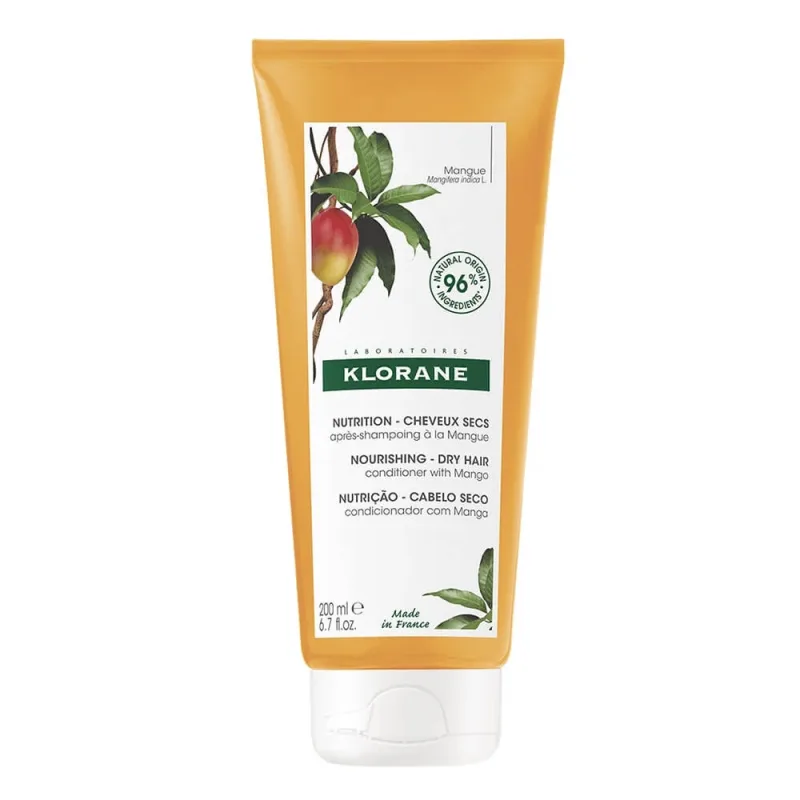 Klorane Mango Balsam hrănitor pentru păr uscat 200ml — preț și oferte