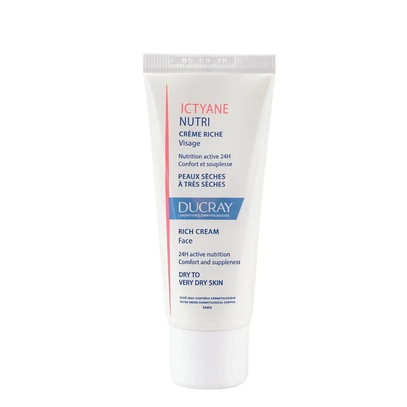 Ducray Ictyane Cremă hrănitoare bogată pentru ten uscat 40ml — preț și oferte