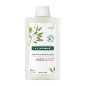 Klorane Oat Extra Mild Șampon de ovăz Toate tipurile de păr 400ml