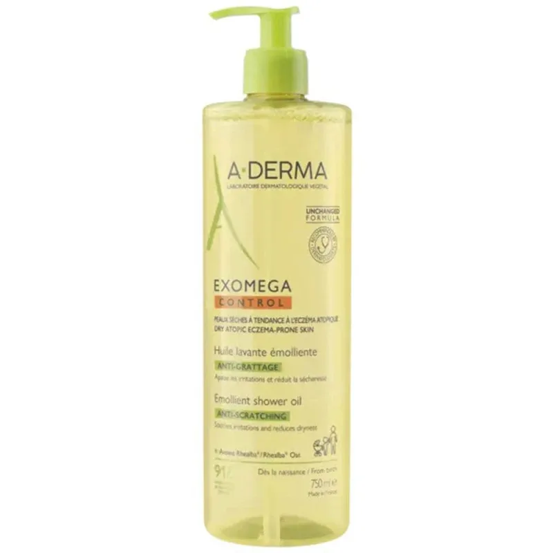 A-Derma Exomega Control ulei emolient împotriva iritațiilor pentru Lavera 750ml — preț și oferte