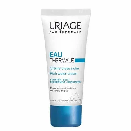 Uriage Thermal Water Rich Cream Piele sensibilă uscată până la foarte uscată 40ml — preț și oferte