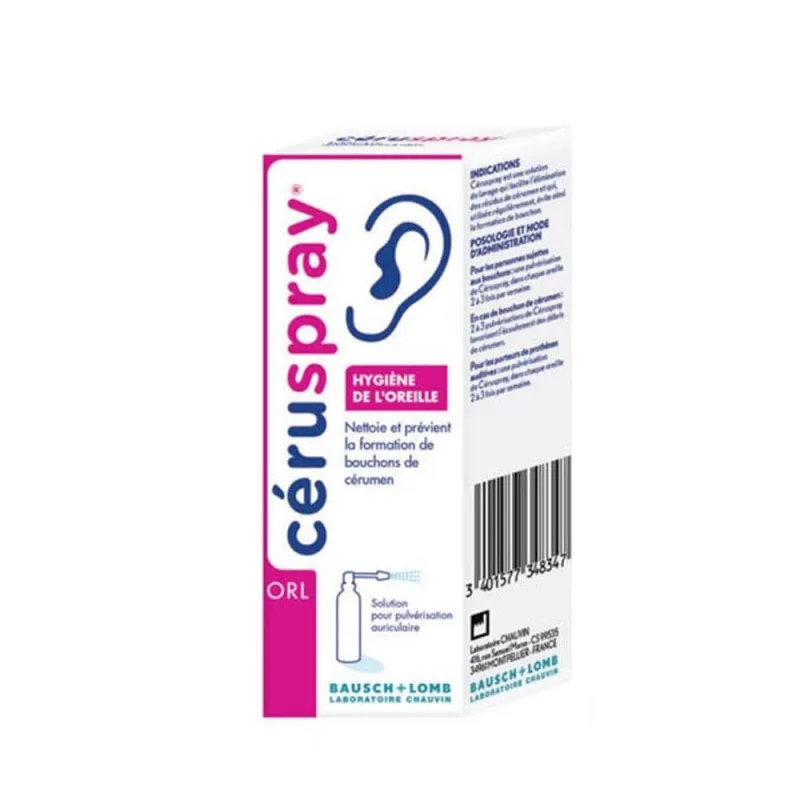 Bausch&Lomb Ceruspray Soluție spray pentru urechi 50ml — preț și oferte