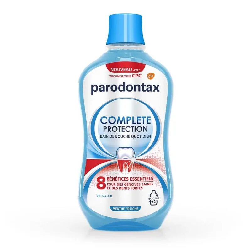 Parodontax Baie cu protecție completă 0% alcool Mentă proaspătă 500ml — preț și oferte