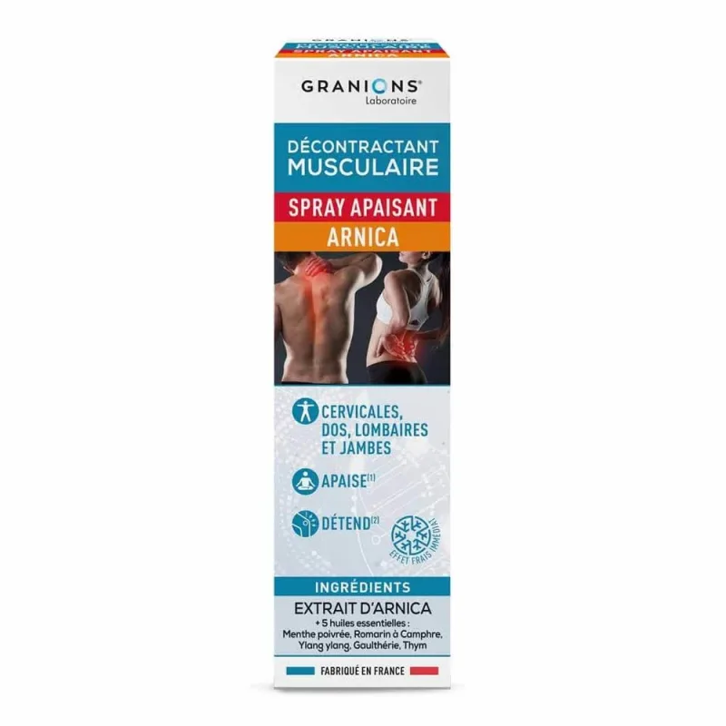 Granions Spray de relaxare musculară cu arnică 100 ml — preț și oferte