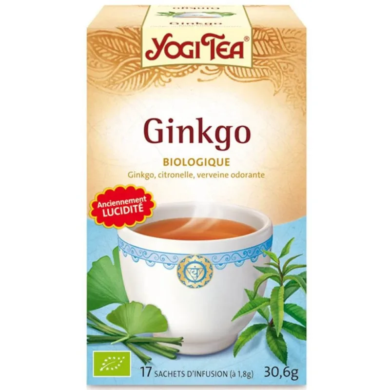 Yogi Tea Ginkgo 17 pliculețe — preț și oferte