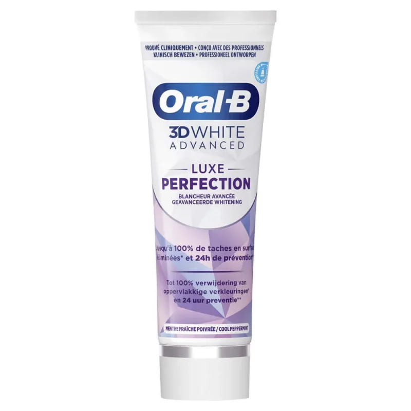 Pasta de dinți Oral-B 3D White Advanced Whitening Perfection 75ml — preț și oferte