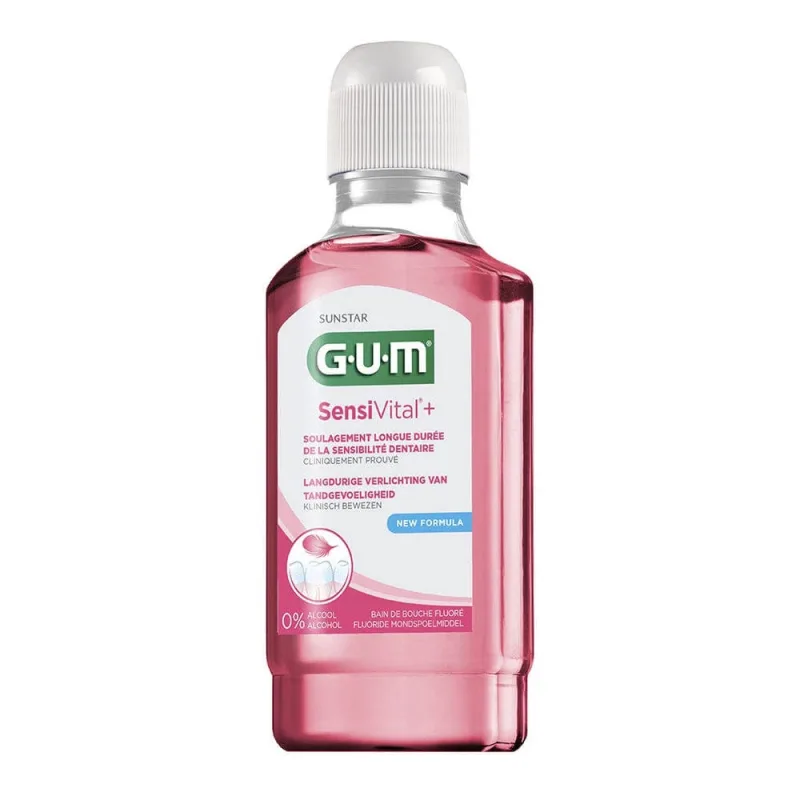 Gum SensiVital+ Baie pentru dinți sensibili 300 ml — preț și oferte