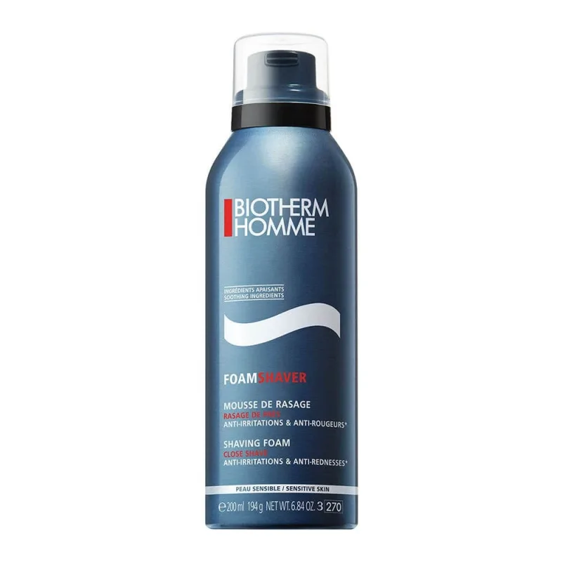 Biotherm FoamShaver Spumă de bărbierit anti-irritație și anti-roșeață pentru bărbați cu piele sensibilă 200ml — preț și oferte