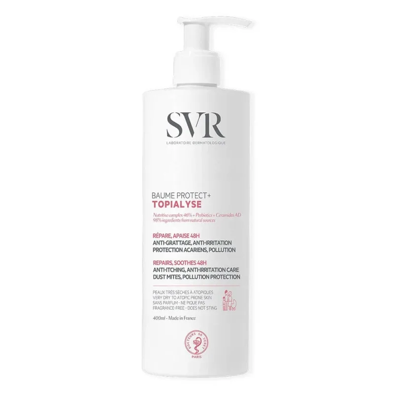 SVR, Topialyse Balsam Protect+ Piele atopică Calmează, repară și protejează 400 ml SVR LABORATORIES — preț și oferte