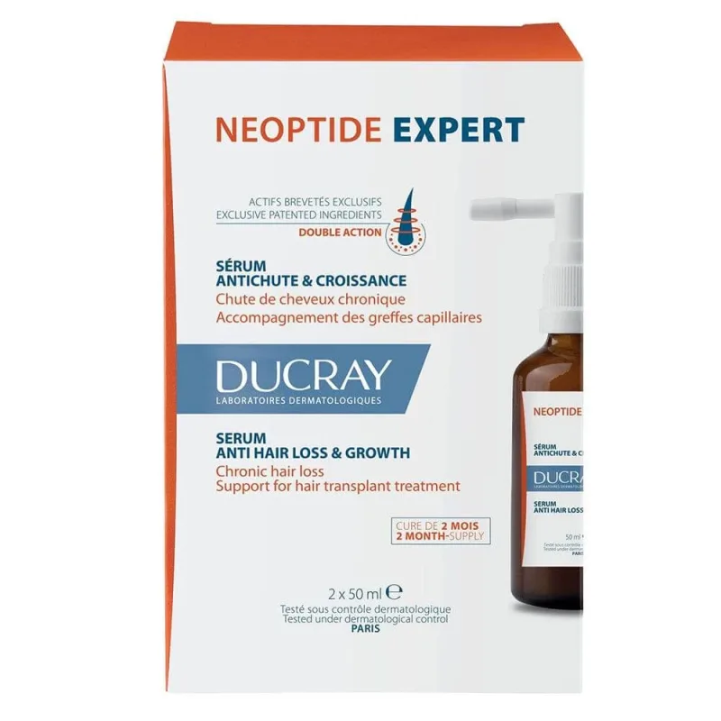 Ducray Neoptide Ser anti-pierdere a părului 2x50ml — preț și oferte