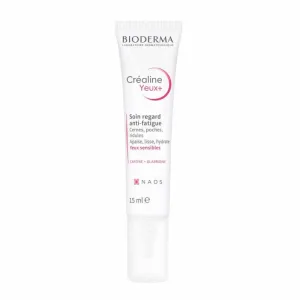 Bioderma Crealine Yeux+ Tratament anti-fatiga contur ochi Piele sensibilă 15ml