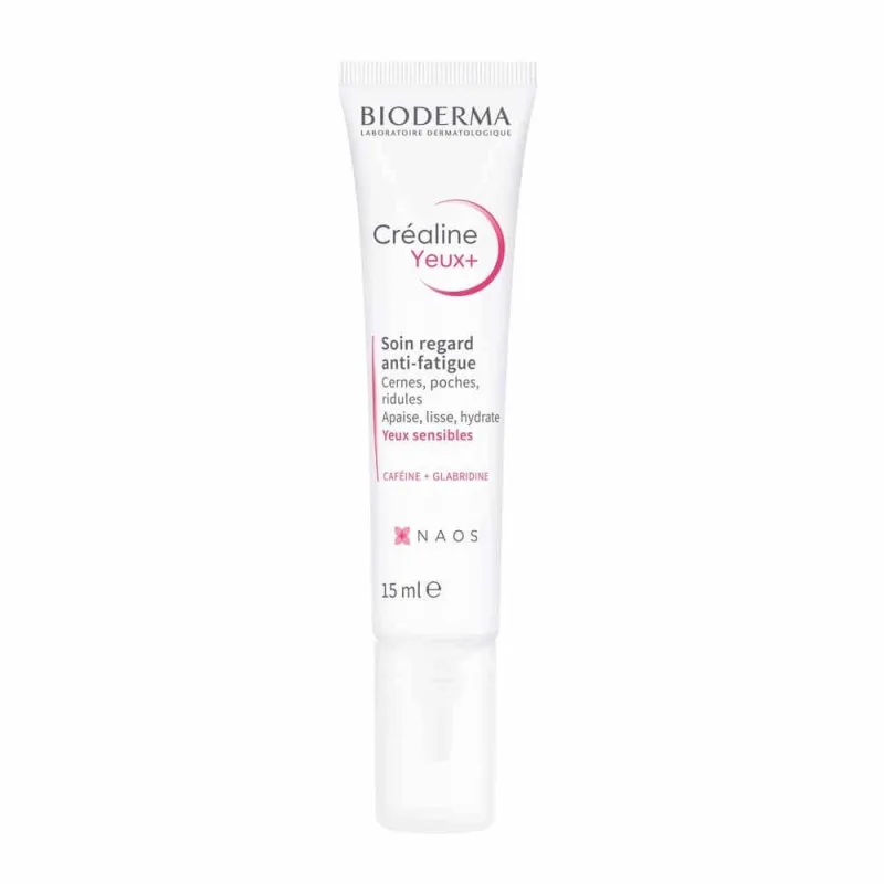 Bioderma Crealine Yeux+ Tratament anti-fatiga contur ochi Piele sensibilă 15ml — preț și oferte