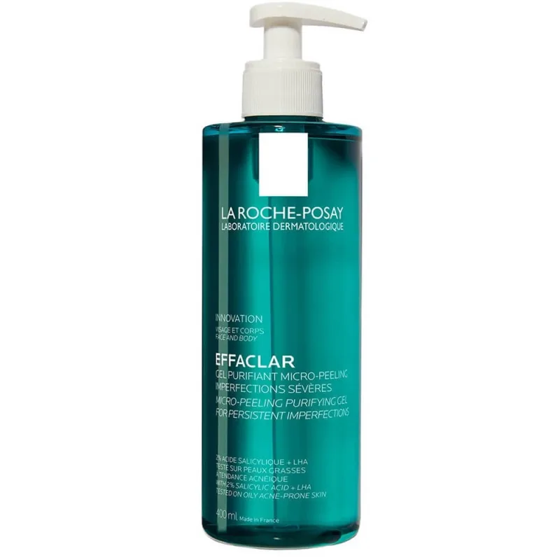 La Roche-Posay Effaclar Gel de curățare antiimperfecțiuni cu acid salicilic 400ml — preț și oferte