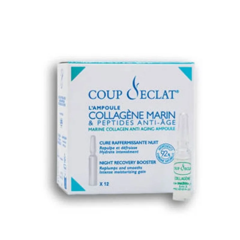 Coup D'Eclat Colagen și peptide marine anti-îmbătrânire 12 becuri — preț și oferte
