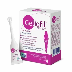 Effik Vaginal Geliofil Protect 7 tuburi de 5 ml