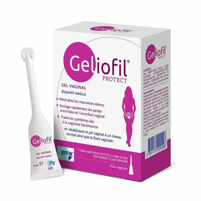 Effik Vaginal Geliofil Protect 7 tuburi de 5 ml — preț și oferte