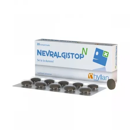 Nevralgistop N, 20 comprimate – Hyllan HYLLAN PHARMA — preț și oferte