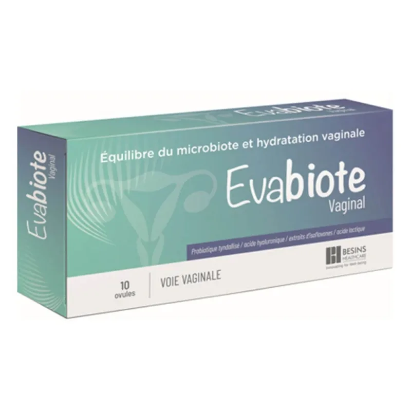 Besins Healthcare Evabiote Vaginal 10 ovule — preț și oferte