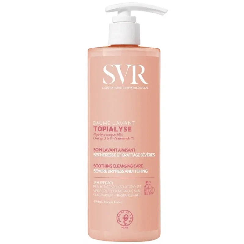 SVR,  Topialyse Balsam de curățare Piele foarte uscată, iritată, atopică 400ml — preț și oferte