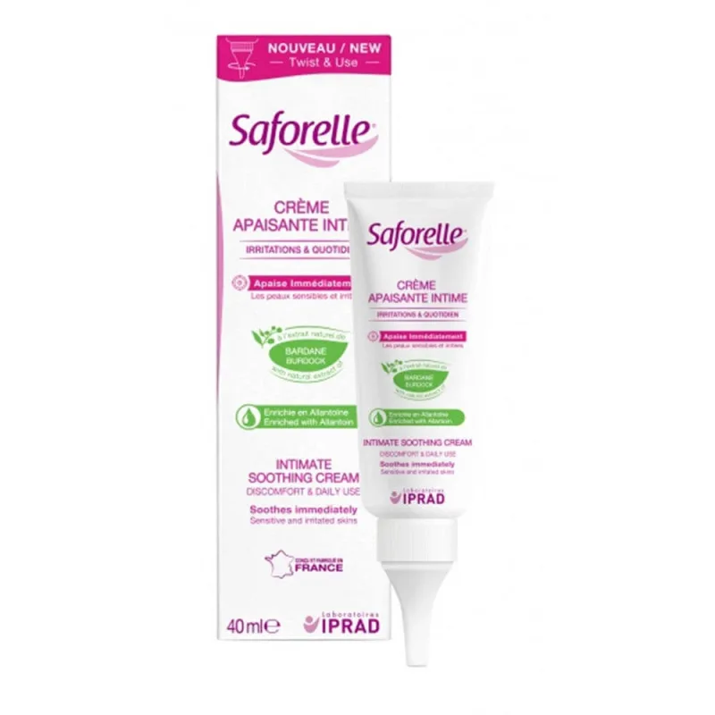 Saforelle Saforelle Cremă lenitivă 40ml — preț și oferte