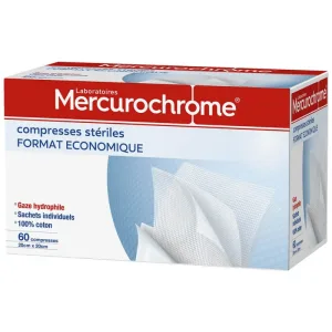 Mercurochrome Tablete sterile 20cmx20 Economie X60
