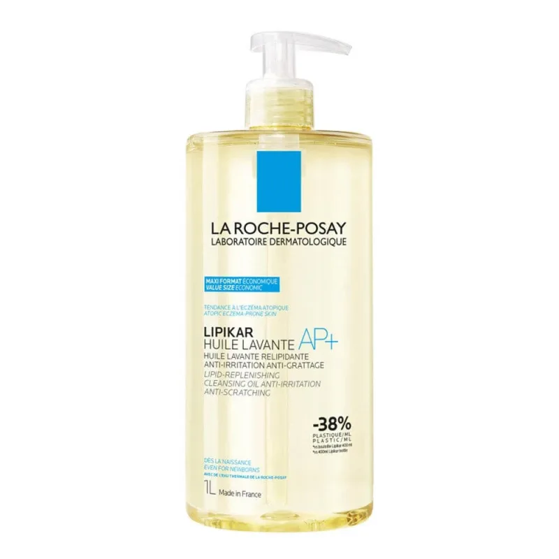 La Roche-Posay Lipikar Cleansing Oil Piele atopică extrem de uscată 1L — preț și oferte