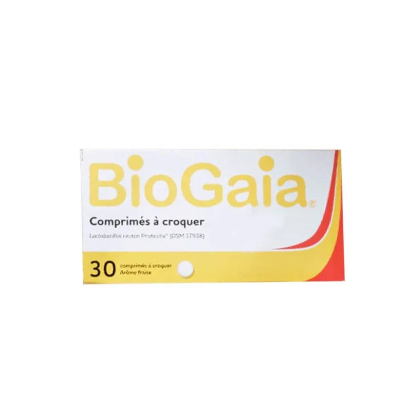 Biogaia ATB Comprimate masticabile cu aromă de căpșuni x30 — preț și oferte