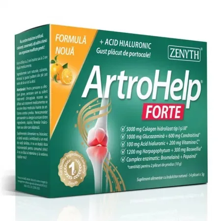 ArtroHelp Forte, 14 plicuri, Zenyth — preț și oferte